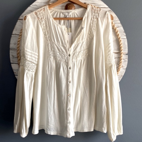 Lucky Brand Tops - Lucky Brand Pheasant Top